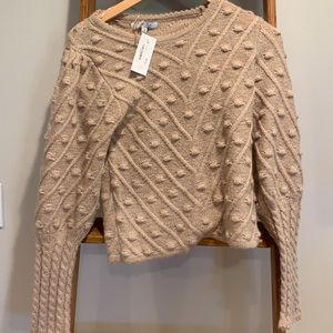 Mauve sweater, size small